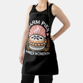 居心地の良いパイイラストレーション:暖かいパイ暖かい瞬間 エプロン (インサイチュ)