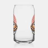 居心地の良いパイイラストレーション：暖かいパイ暖かい瞬間 ガラス缶 (右)