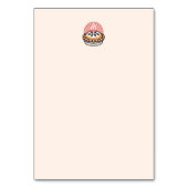 居心地の良いパイイラストレーション:暖かいパイ暖かい瞬間 テーブルナンバー (裏面)