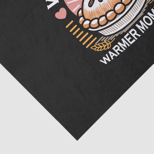 居心地の良いパイイラストレーション:暖かいパイ暖かい瞬間 薄葉紙 (詳細)