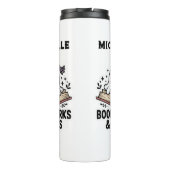 居心地の良いパーソナライズされた幽霊 タンブラー (裏面)