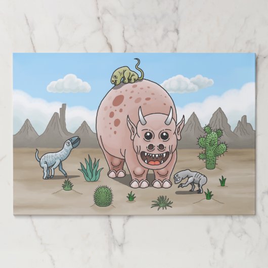 居心地の良いファンタジー ペーパーパッド (正面)