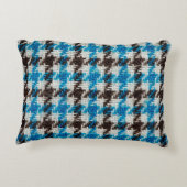 居心地の良いフランネルの生地、テクスチャの背景。 アクセントクッション (裏面)