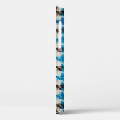 居心地の良いフランネルの生地、テクスチャの背景。 Case-Mate iPhoneケース (裏面 / 左)