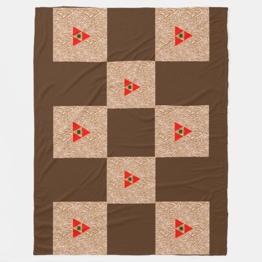 居心地の良いフリースブランケット：ソフト、暖かく、完璧 フリースブランケット (正面)