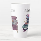 居心地の良いブックラバーホームボディイントロバー読ト名 カフェラテマグ (正面)