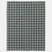 居心地の良いブルーイエローブランケットスタイリッシュラウンジ フリースブランケット (正面)