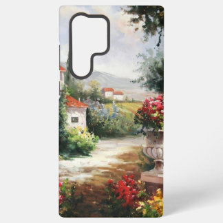 居心地の良いホームイラストのスマホケース SAMSUNG GALAXY S22 ULTRAケース
