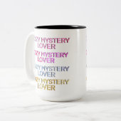 居心地の良いミステリーリーダー ツートーンマグカップ (正面左)