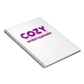 居心地の良いミステリー調査ノート ノートブック (右側)