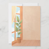 居心地の良いミニマル猫ホーム 招待状 (裏面)