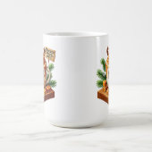 居心地の良いモーニングコーヒーアート昇華 コーヒーマグカップ (中央)