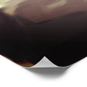 居心地の良いモーニングマウスポスター – かわいい動物のアート ポスター (角)