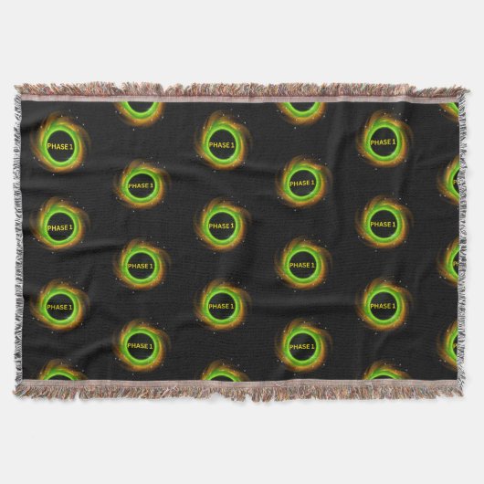 居心地の良いユニークブランケットデザインオンザズル スローブランケット (正面)