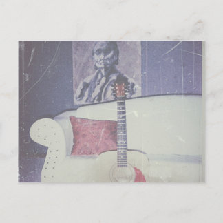 居心地の良いリビングルームのはがき ポストカード