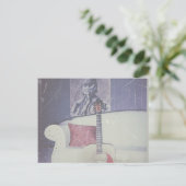 居心地の良いリビングルームのはがき ポストカード (スタンド正面)