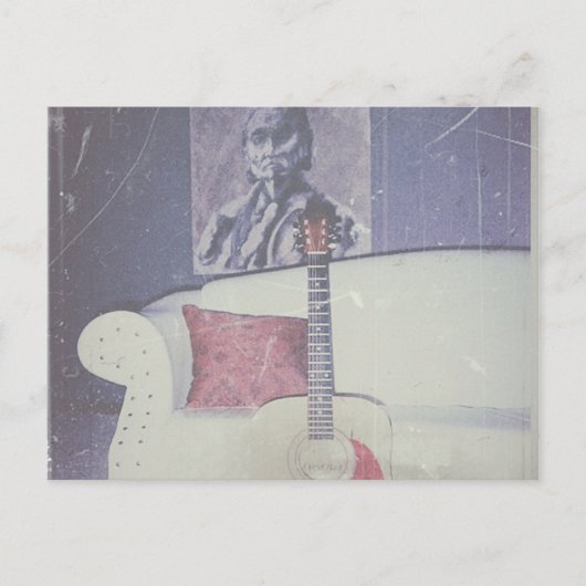 居心地の良いリビングルームのはがき ポストカード (正面)