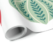 居心地の良い伝統的くるみ割りカークリスマスパターン ラッピングペーパー (ロールコーナー)