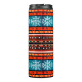 居心地の良い冬のパターン タンブラー (裏面)