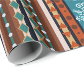 居心地の良い冬のパターン ラッピングペーパー (ロールコーナー)