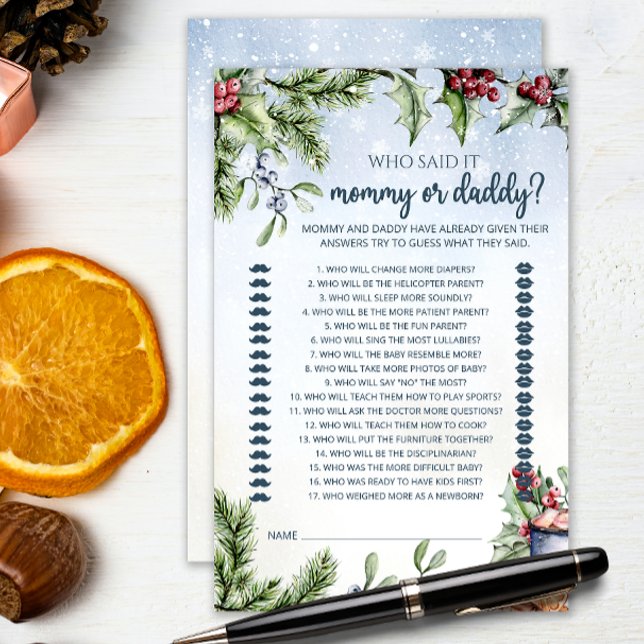 居心地の良い冬のホットココア誰が言ったママのパパのゲーム (クリエイターアップロード済み)