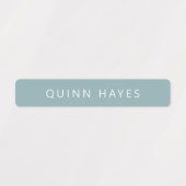 居心地の良い冬の名前ラベル ラベル (デザイン1)