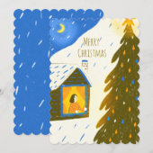 居心地の良い冬の夜 クリスマス (正面/裏面)