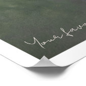 居心地の良い冬の抽象芸術絵を描のムードのあるウォールアート ポスター (角)