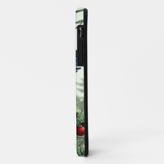 居心地の良い冬の鳥の風景 美しいデザイン Case-Mate iPhoneケース (裏面/左)