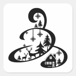 居心地の良い冬季 スクエアシール