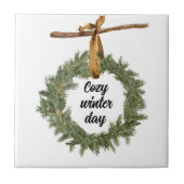 居心地の良い冬日 タイル (正面)