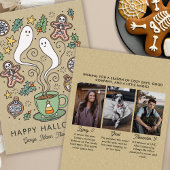 居心地の良い可愛いハロウィンクリスマス3写真 シーズンカード