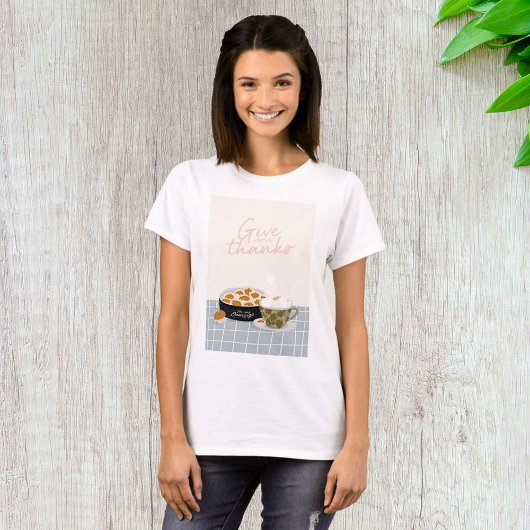 居心地の良い夜をありがとう 秋のスイーツ Tシャツ
