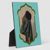 居心地の良い家のためのイーゼル付き卓上プラーク フォトプラーク (側面)