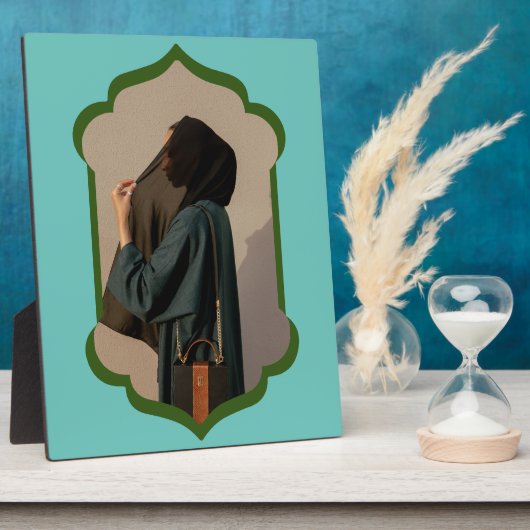 居心地の良い家のためのイーゼル付き卓上プラーク フォトプラーク (側面)