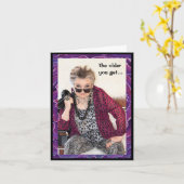 居心地の良い家、良い本、コーヒー カード (黄色い花)