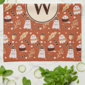 居心地の良い幽霊 キッチンタオル (折り畳み)