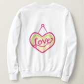 居心地の良い心地よい:女性に必須のスウェットシャツ» スウェットシャツ (デザイン裏面)