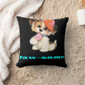 居心地の良い心地よいfor愛犬家- Paw-some クッション (ブランケット)