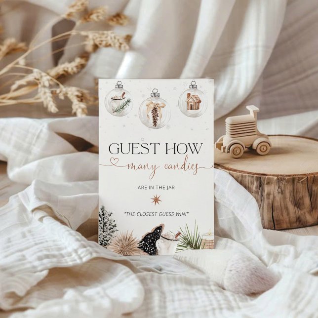 居心地の良い推測キャンディの赤ちゃんシャワーゲームの数 (クリエイターアップロード済み)