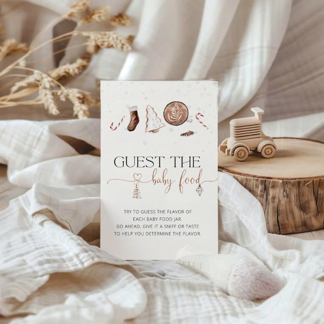 居心地の良い推測ベビー食べ物ベビーシャワーゲーム (クリエイターアップロード済み)