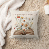 居心地の良い文学ガーデン装飾用クッションforブックラバー クッション (ブランケット)