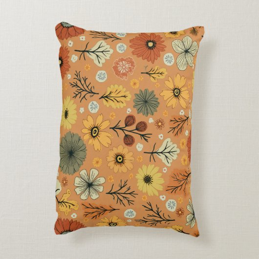 居心地の良い暖かい枕クッション アクセントクッション (裏面(縦))