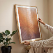 居心地の良い暖絵を描かい抽象芸術の秋ウォールアート ポスター