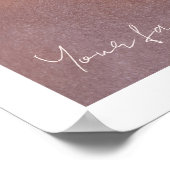 居心地の良い暖絵を描かい抽象芸術の秋ウォールアート ポスター (角)