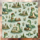 居心地の良い未知の生物 ネッシー ネス湖のモンスター 趣味 ウィンドウサイン (シート2)