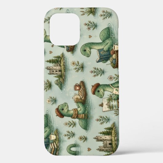 居心地の良い未知の生物 ネッシー ネス湖のモンスター 趣味 Case-Mate iPhoneケース (裏面)