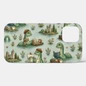 居心地の良い未知の生物 ネッシー ネス湖のモンスター 趣味 Case-Mate iPhoneケース (裏面 (横))