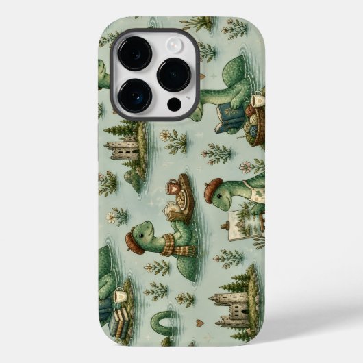 居心地の良い未知の生物 ネッシー ロッホネス湖 モンスター 趣味 Case-Mate iPhoneケース (裏面)