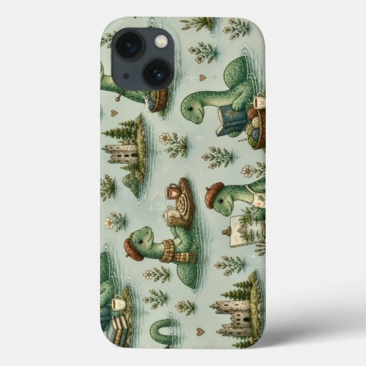 居心地の良い未確認生物 ネッシー ネス湖のモンスター 趣味 Case-Mate iPhoneケース (裏面)